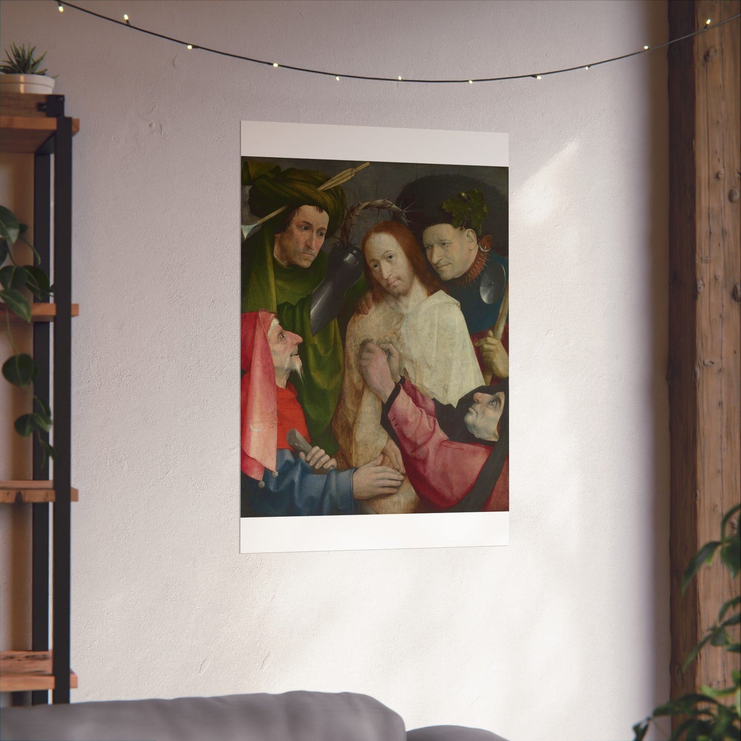 Hieronymus Bosch - Christ Mocked (The Crowning with Thorns) - Google Art Project High Quality Matte Wall Art Poster for Home, Office, Classroom
