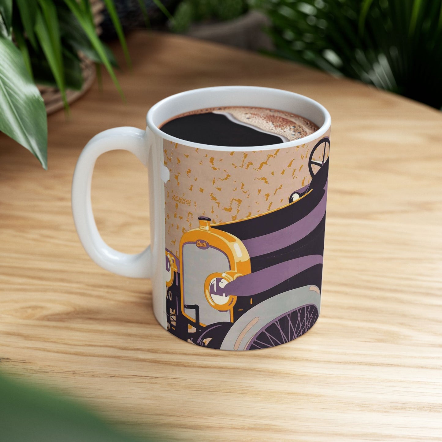 Josef Rudolf Witzel - Audi Automobilwerke Zwickau, 1912 Beautiful Novelty Ceramic Coffee Mug 11oz