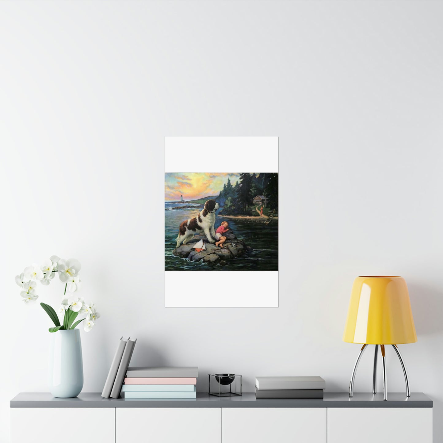 Found by Edward Mason Eggleston High Quality Matte Wall Art Poster for Home, Office, Classroom