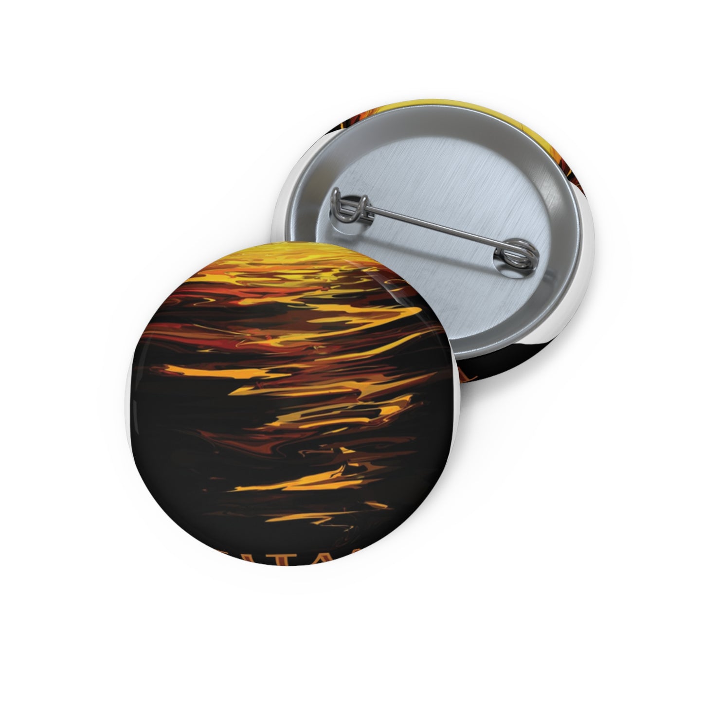 JPL Visions of the Future, Titan Pin Buttons with Crisp Design