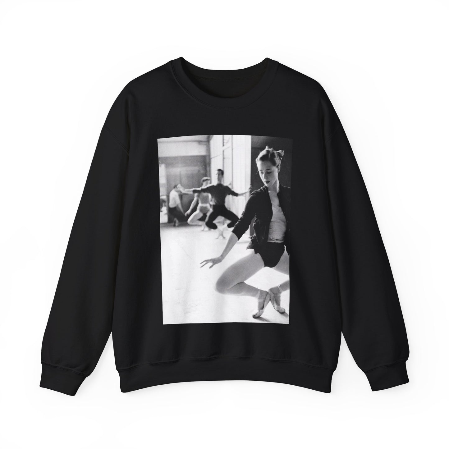 [New York City Ballet, Rehearsal] Black Heavy Blend Adult Crew Neck SweatShirt