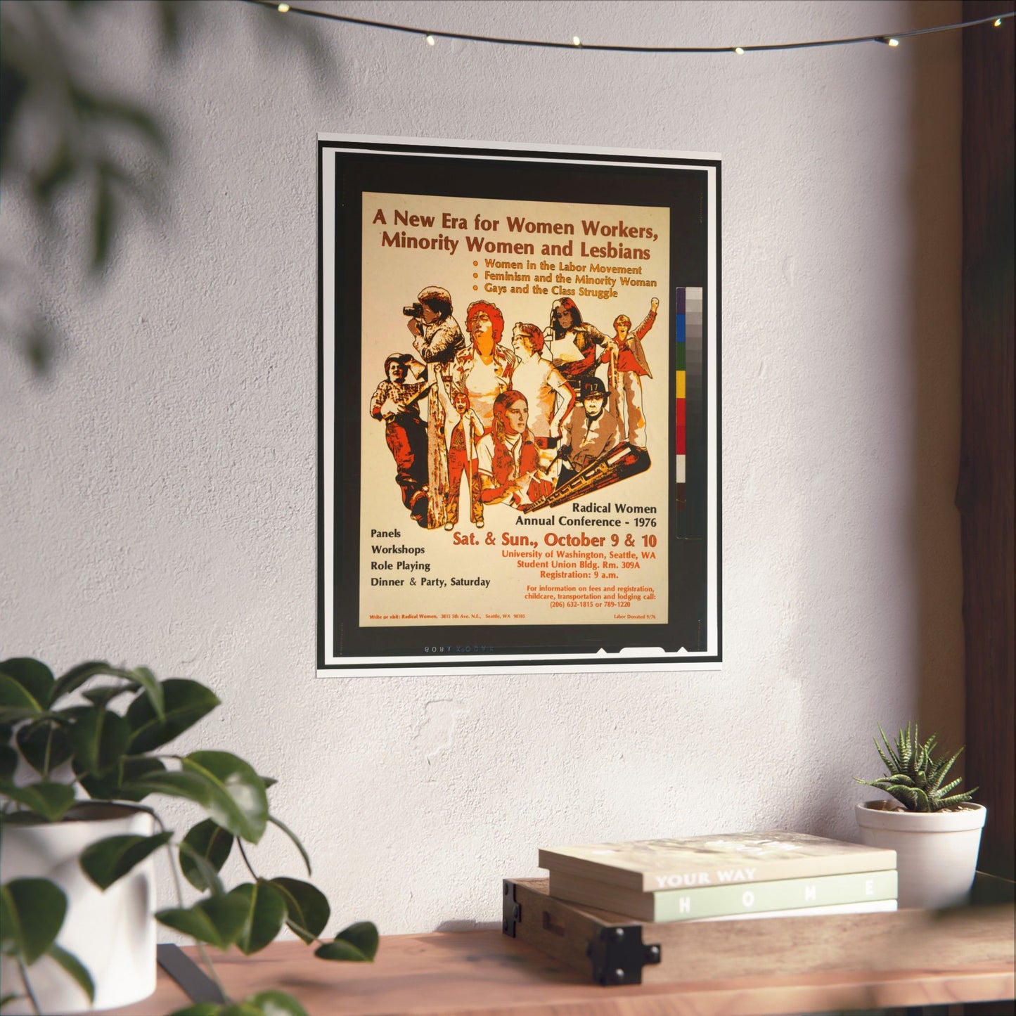 A new era for women workers, minority women and lesbians High Quality Matte Wall Art Poster for Home, Office, Classroom