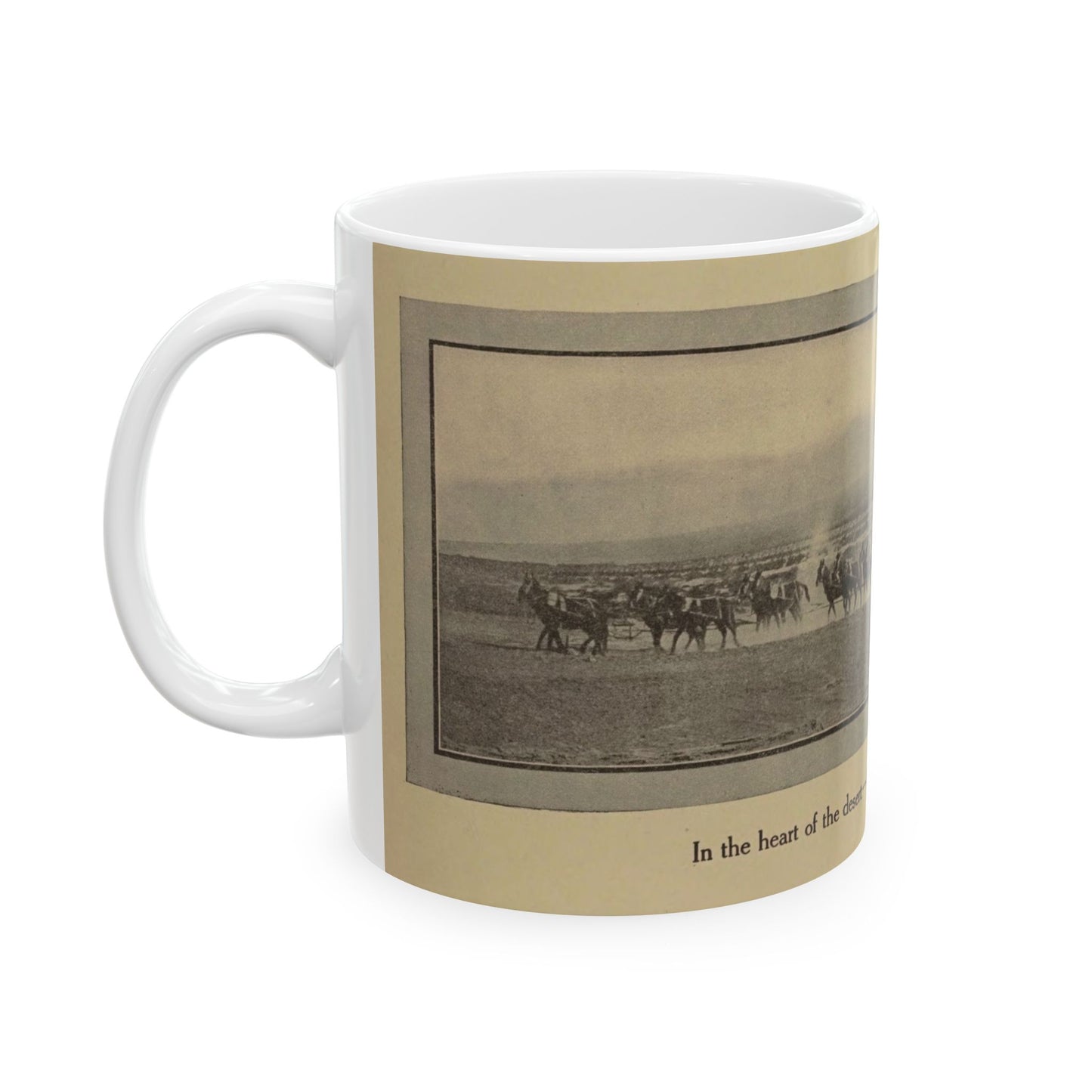 The 20-Mule-Team brigade : being a story in jingles of the good works and adventures of the famous "Twenty-Mule-Team" - Ceramic Mug, (11oz, 15oz)