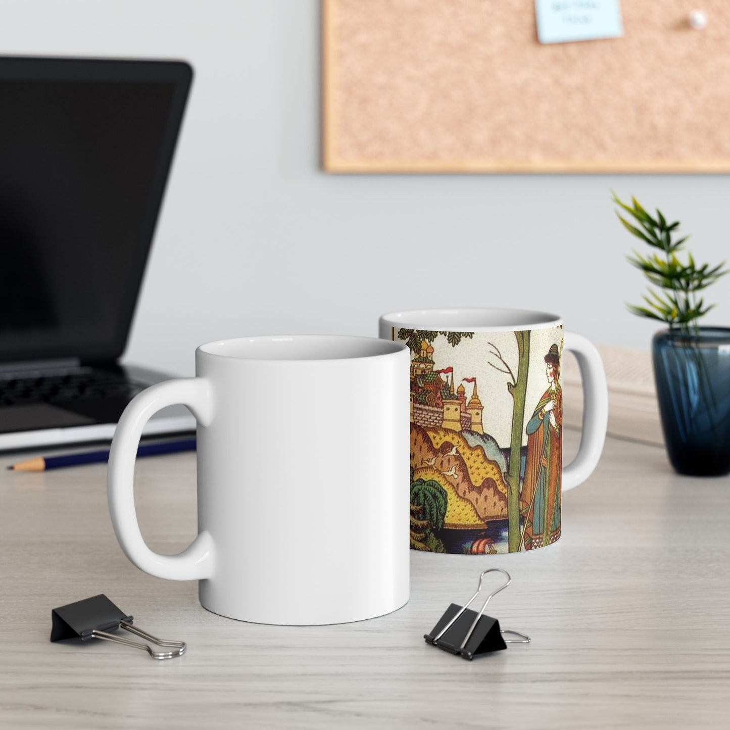 Ivan Bilibin 067 - Art nouveau public domain image Beautiful Novelty Ceramic Coffee Mug 11oz