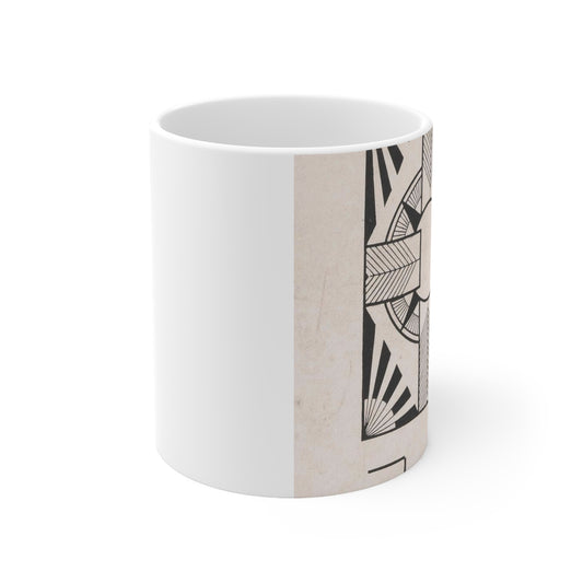 Samuel Jessurun de Mesquita - Ornament met cirkel en kruis Beautiful Novelty Ceramic Coffee Mug 11oz