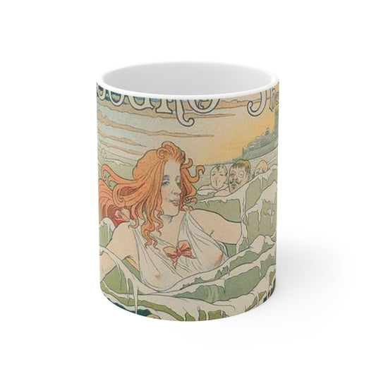 Affiche belge pour le "Casino de Cabourg". Beautiful Novelty Ceramic Coffee Mug 11oz