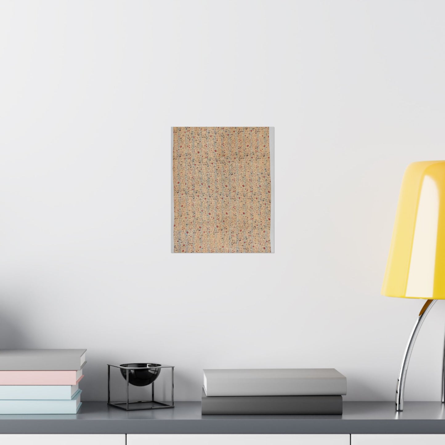 Doorgestikte sitsen sprei, France High Quality Matte Wall Art Poster for Home, Office, Classroom