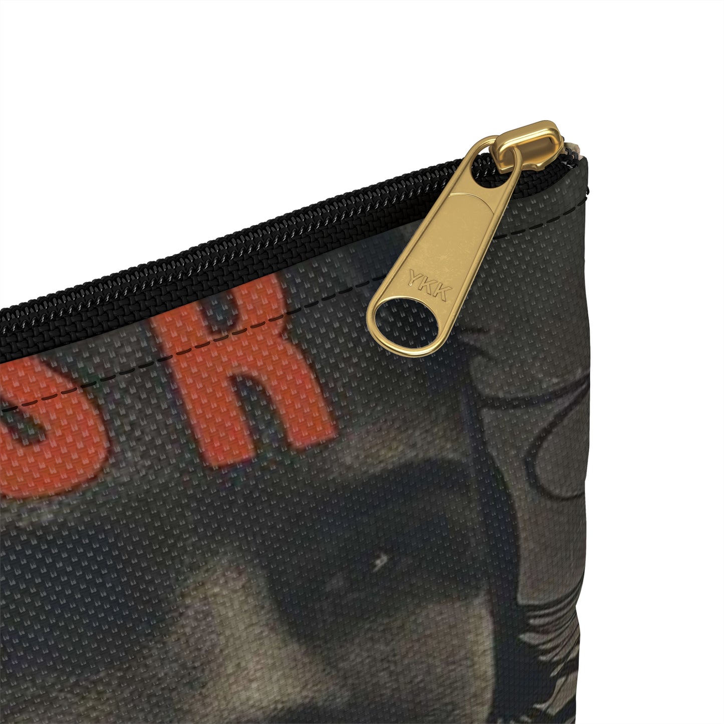 Artwork by El Lissitzky c1930 - Art Deco public domain image Large Organizer Pouch with Black Zipper