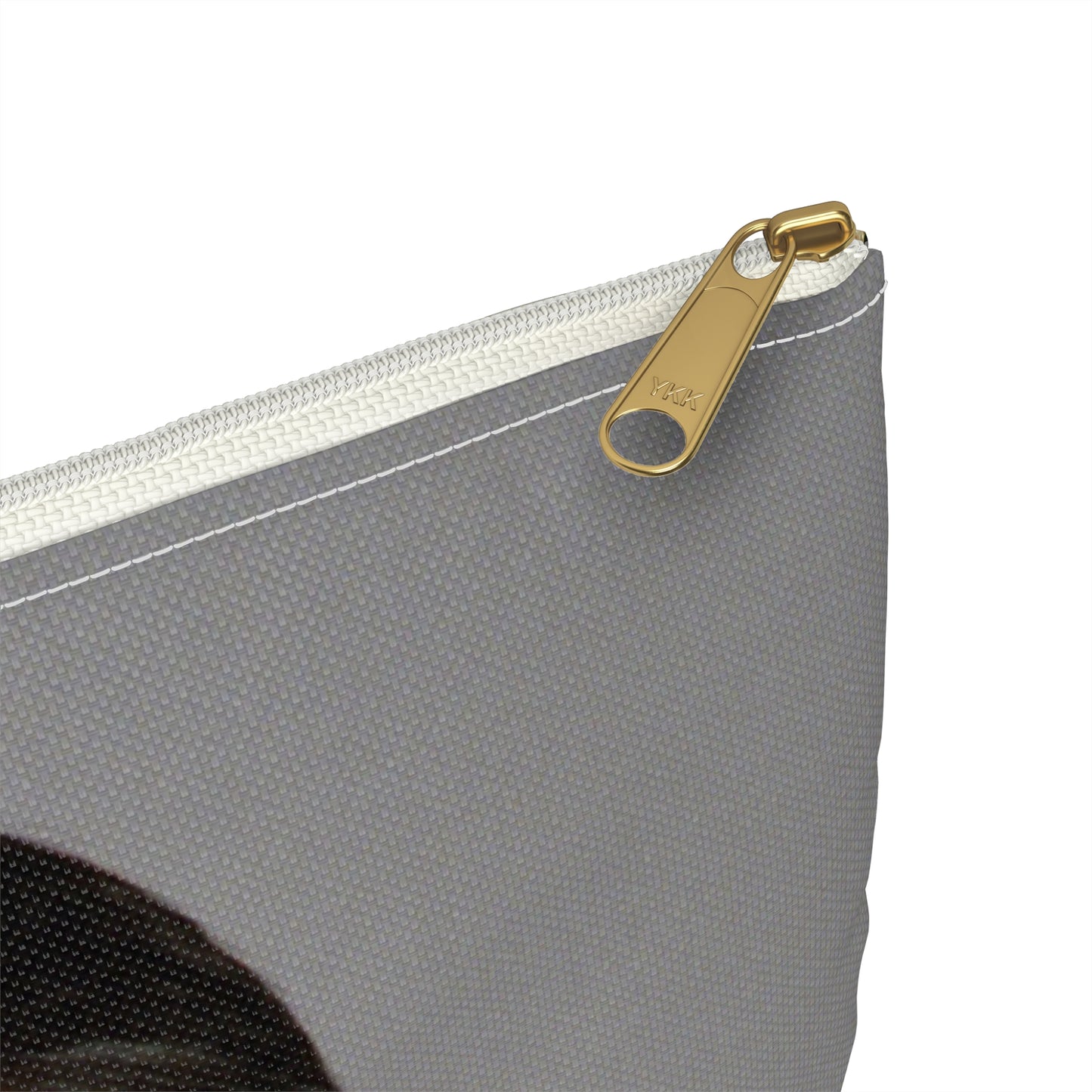Portrait:  US Navy (USN) Captain (CAPT) Charles A. Hougland (uncovered) Large Organizer Pouch with Black Zipper