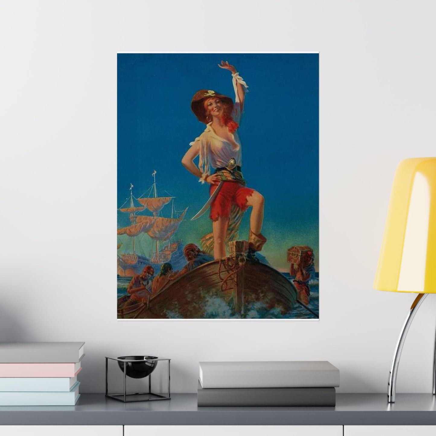 Bringing Home the Treasure by Edward Mason Eggleston High Quality Matte Wall Art Poster for Home, Office, Classroom