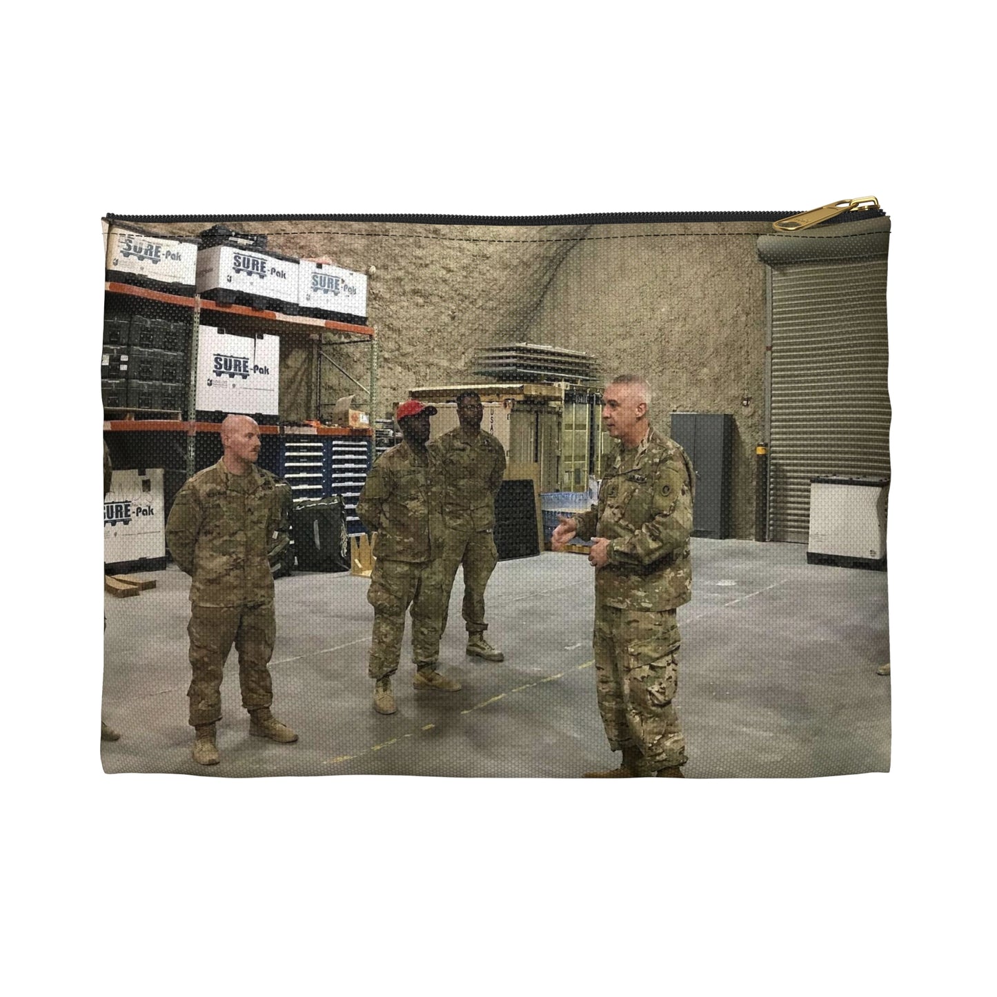 Maj. Gen. John P. Sullivan, commanding general of the Large Organizer Pouch with Black Zipper