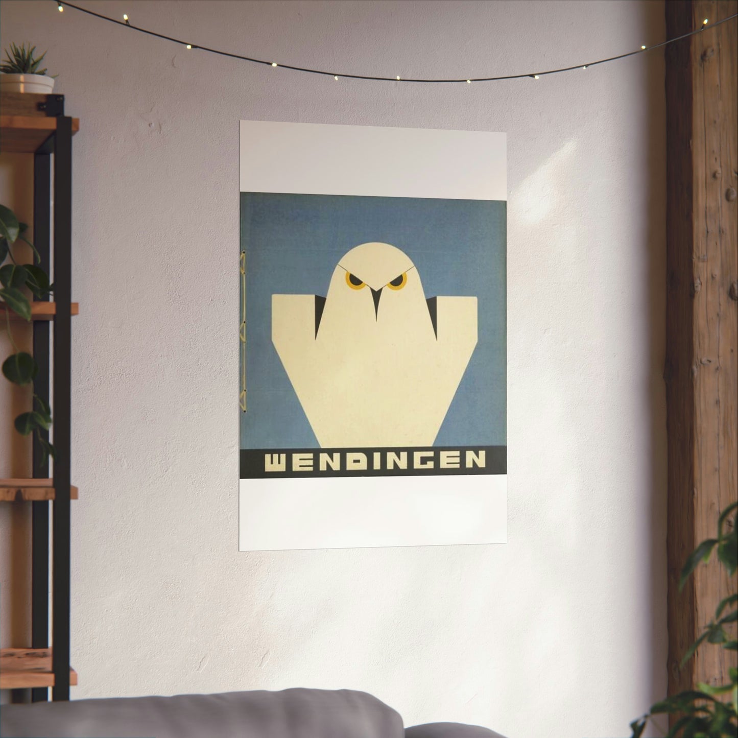 Wendingen Series 12 No. 01 - Art Deco public domain image High Quality Matte Wall Art Poster for Home, Office, Classroom