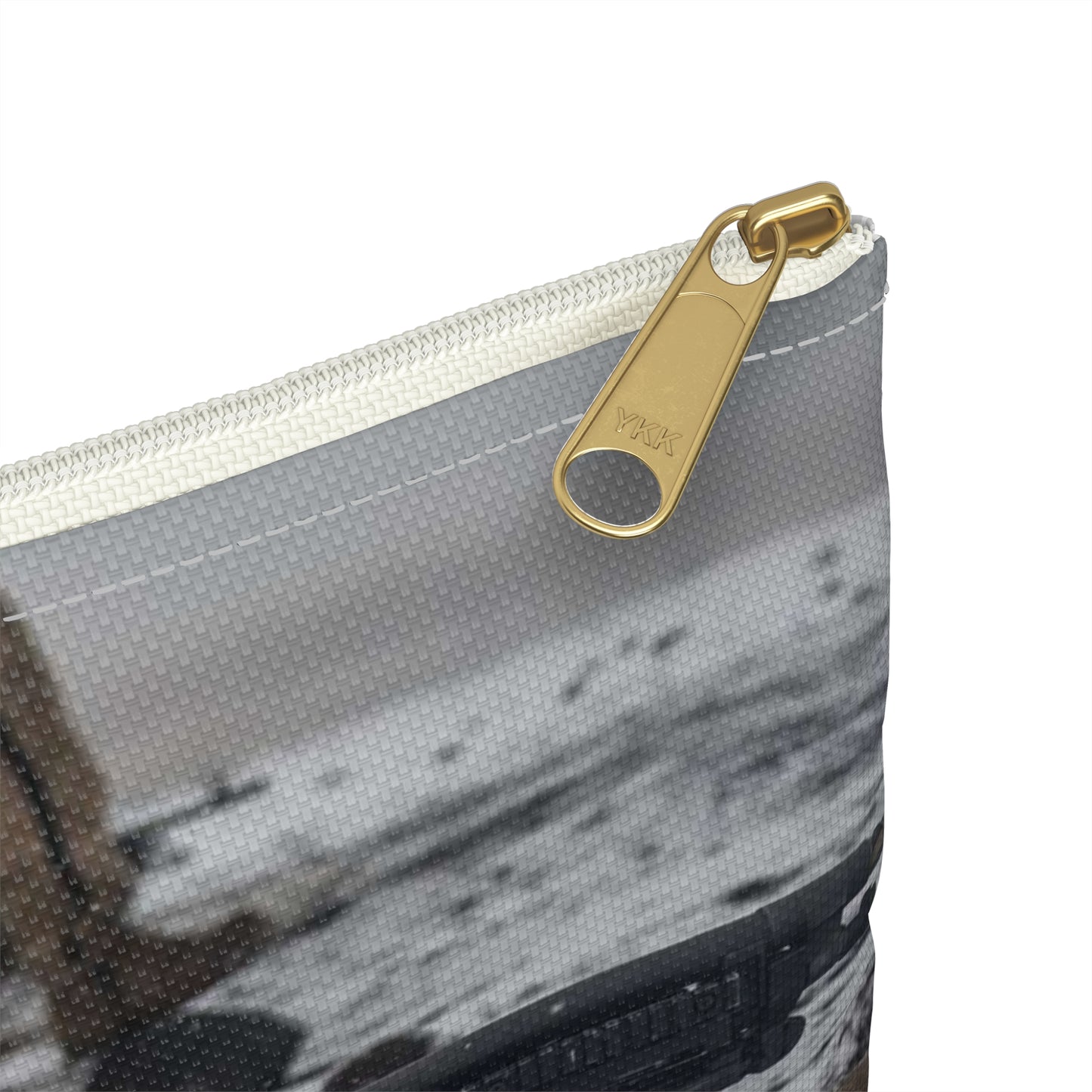 U.S. Marine Corps Lance Cpl. Jimmy Medders, a machine Large Organizer Pouch with Black Zipper