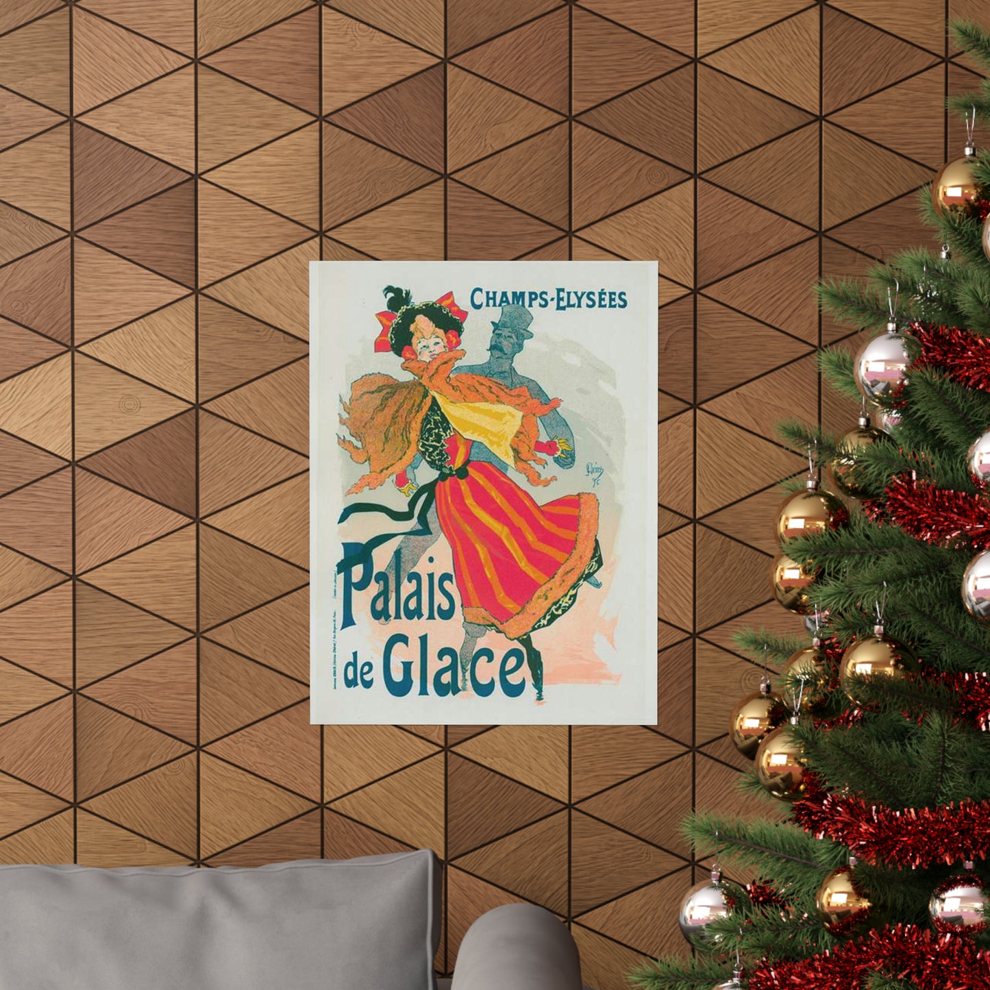 Nouvelle affiche pour le "Palais de Glace". High Quality Matte Wall Art Poster for Home, Office, Classroom