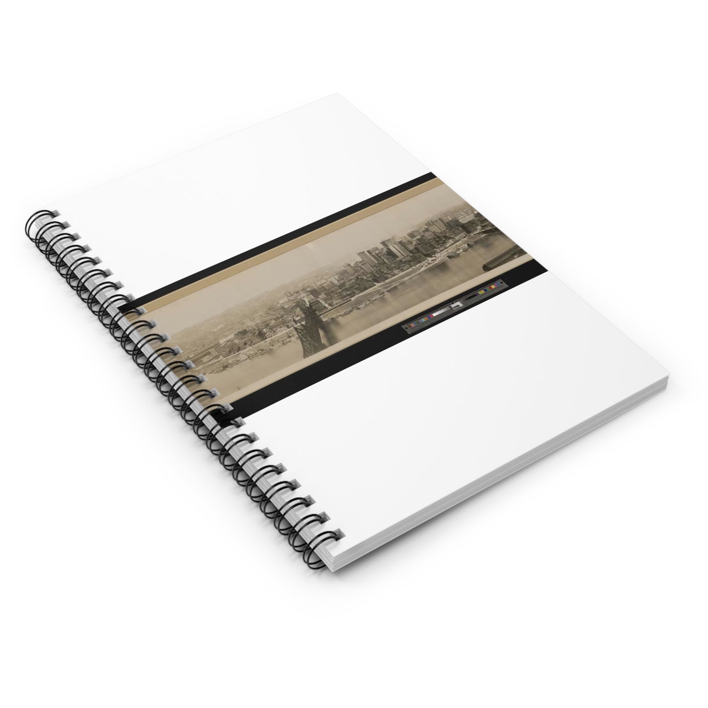 View of Pittsburgh from Mt. Washington Spiral Bound Ruled Notebook with Printed Cover