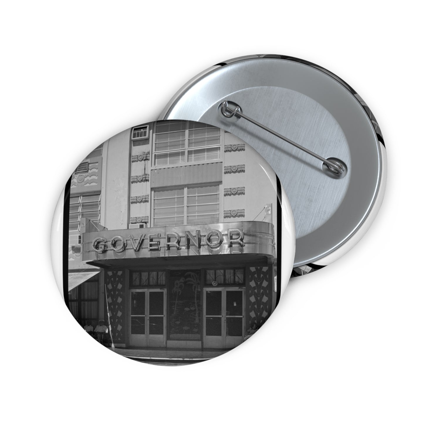 Governor Hotel, 435 Twenty-first Street, Miami, Miami-Dade County, FL Pin Buttons with Crisp Design