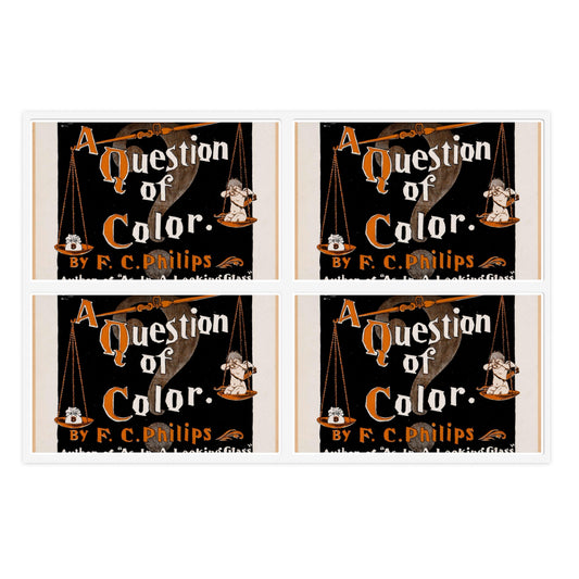 A question of color by F. C. Philips Laminated UV Protective Vinyl Stickers