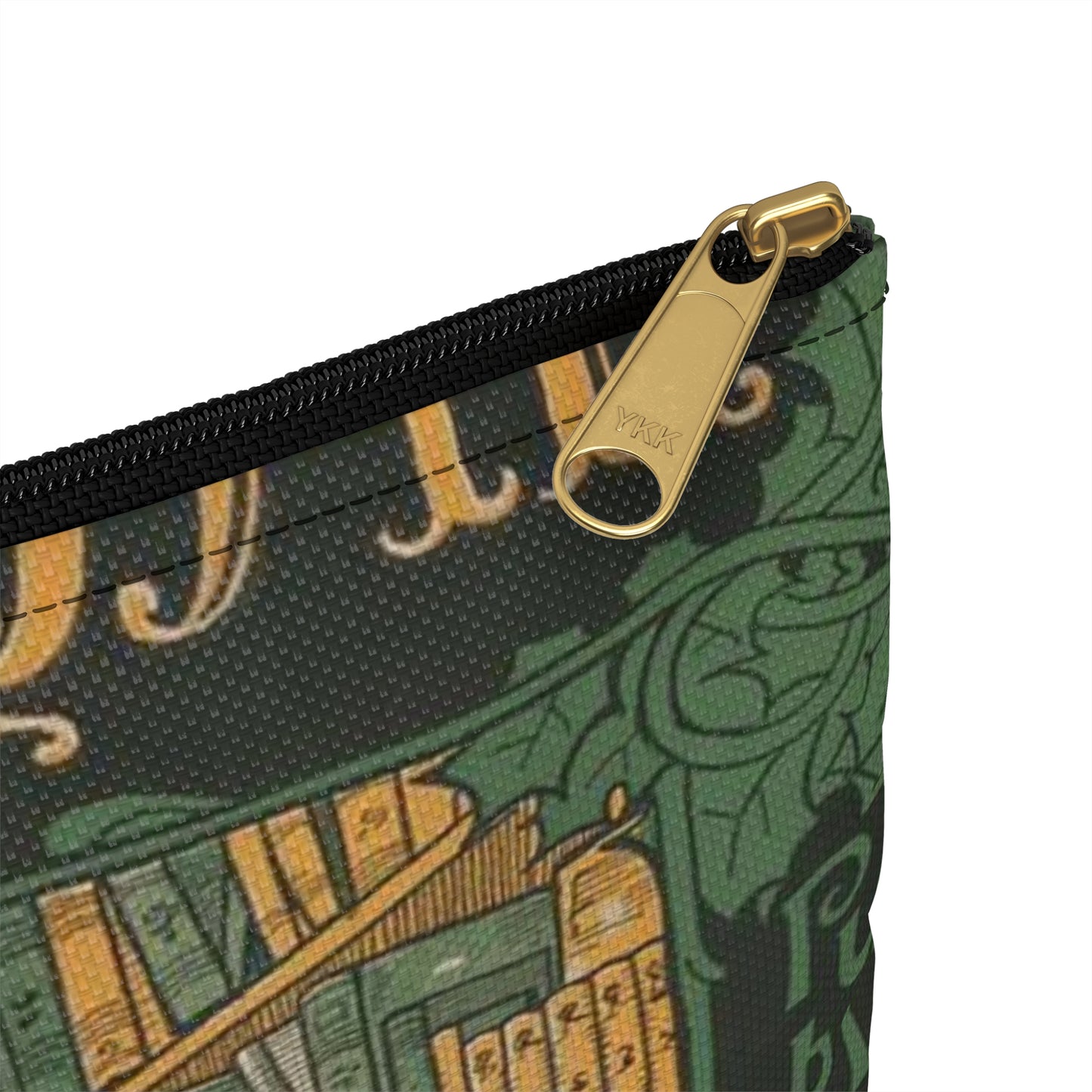 Louis Rhead - The bookman, Christmas number (2015646907) Large Organizer Pouch with Black Zipper
