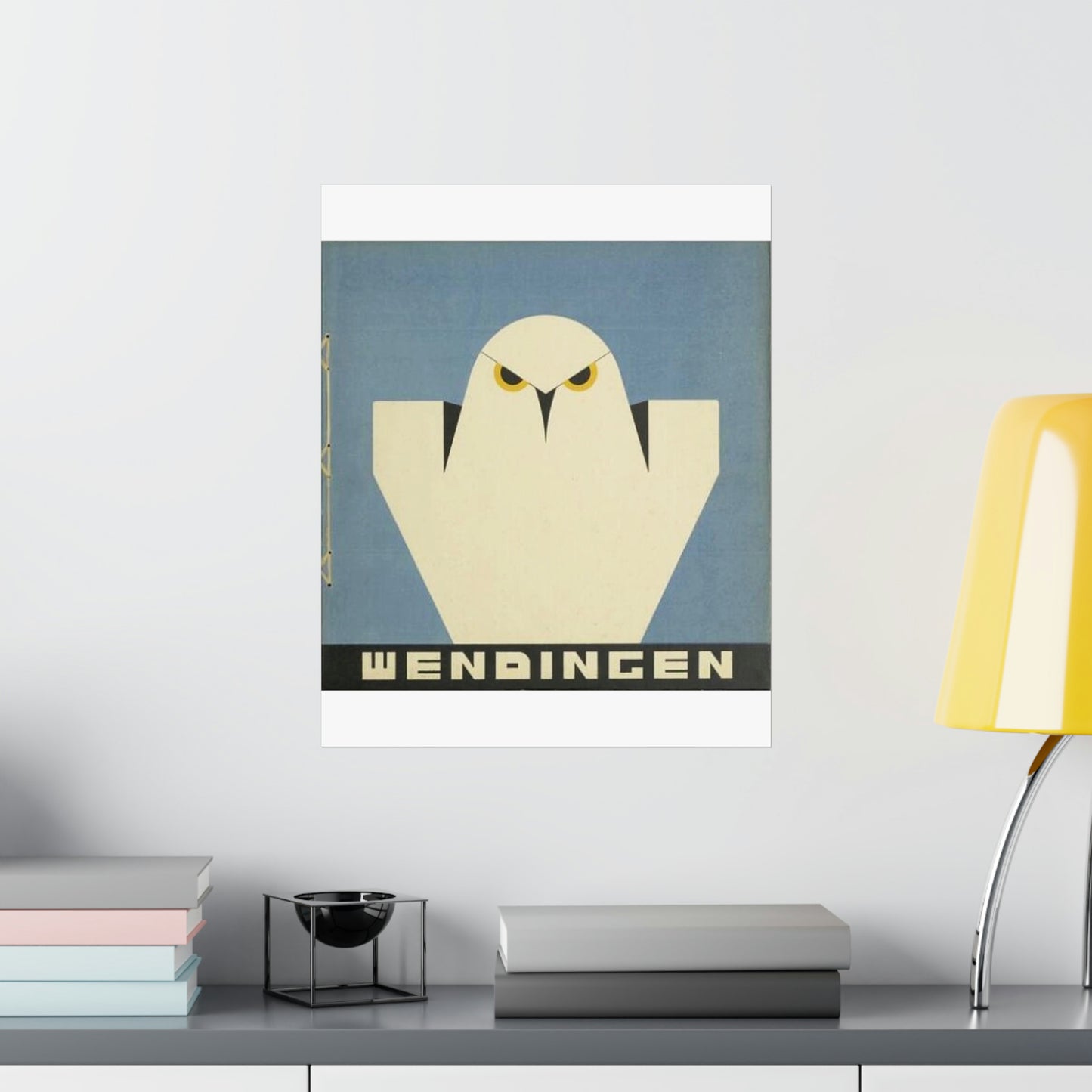 Wendingen Series 12 No. 01 - Art Deco public domain image High Quality Matte Wall Art Poster for Home, Office, Classroom