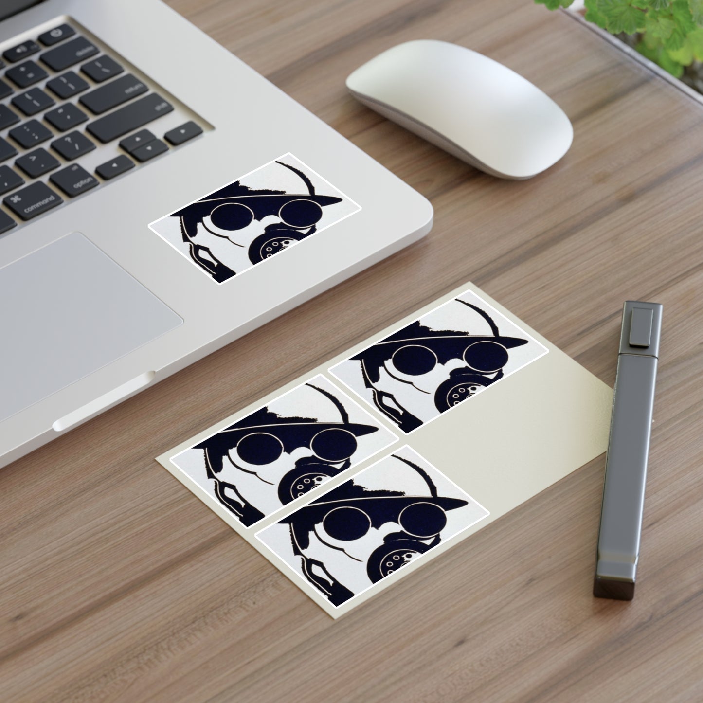 The enemy is syphilis Enlist employees in a campaign against it. Laminated UV Protective Vinyl Stickers