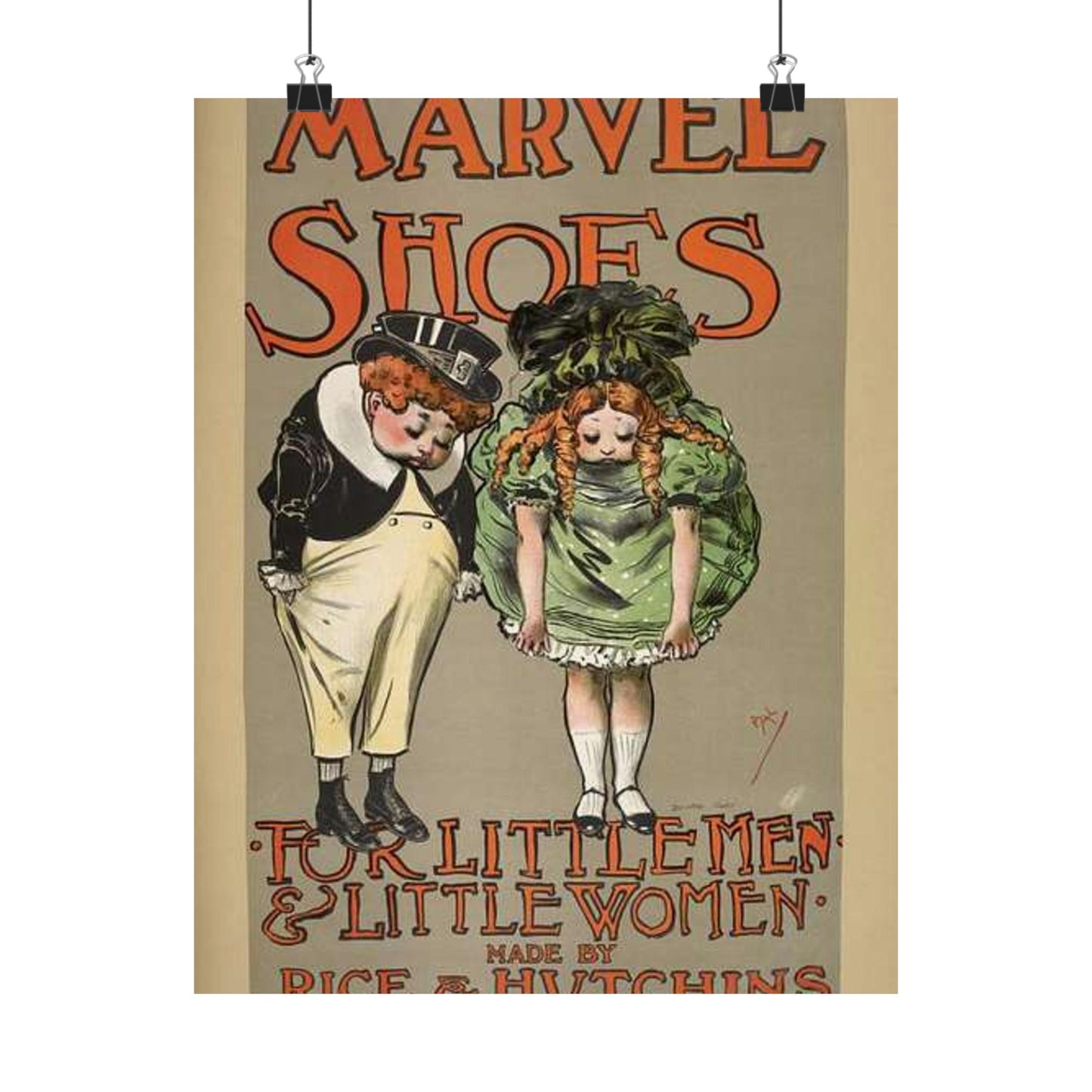 Marvel shoes for little men & little women. High Quality Matte Wall Art Poster for Home, Office, Classroom