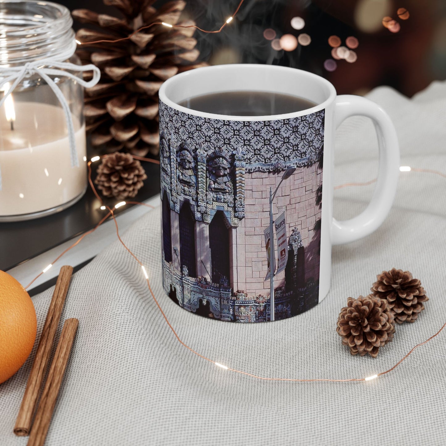 Photographs of buildings in Los Angeles, California and the surrounding area Beautiful Novelty Ceramic Coffee Mug 11oz