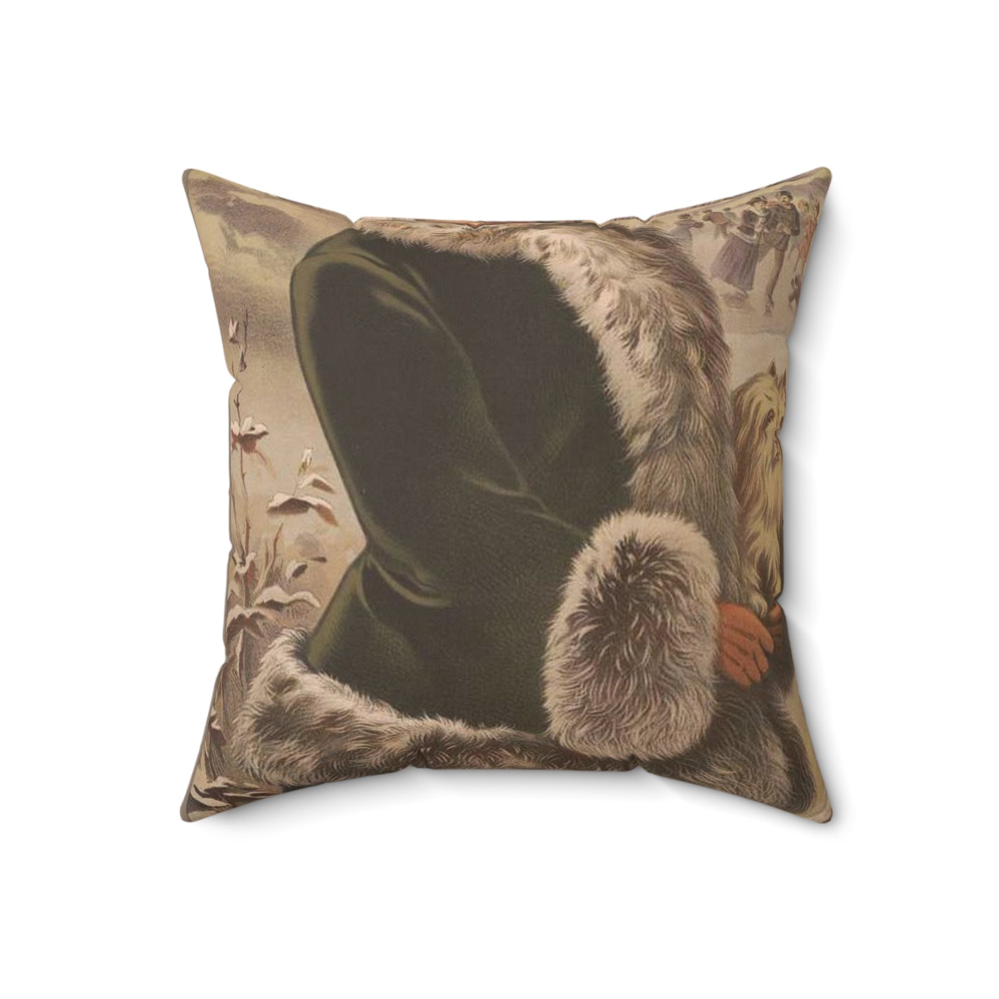 Koko soap - Print, Library of Congress collection Decorative Accent Square Pillow