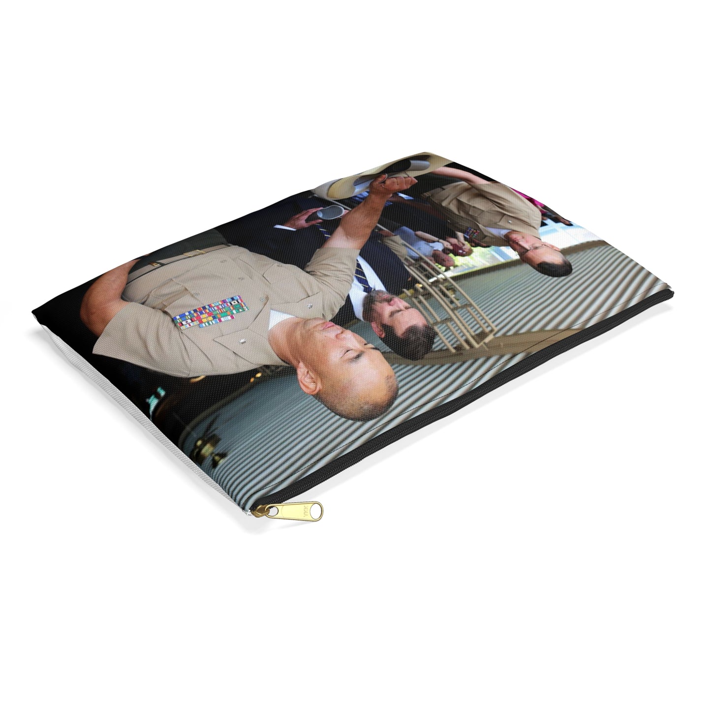 Lieutenant Colonel Brian S. Middleton, commanding officer Large Organizer Pouch with Black Zipper