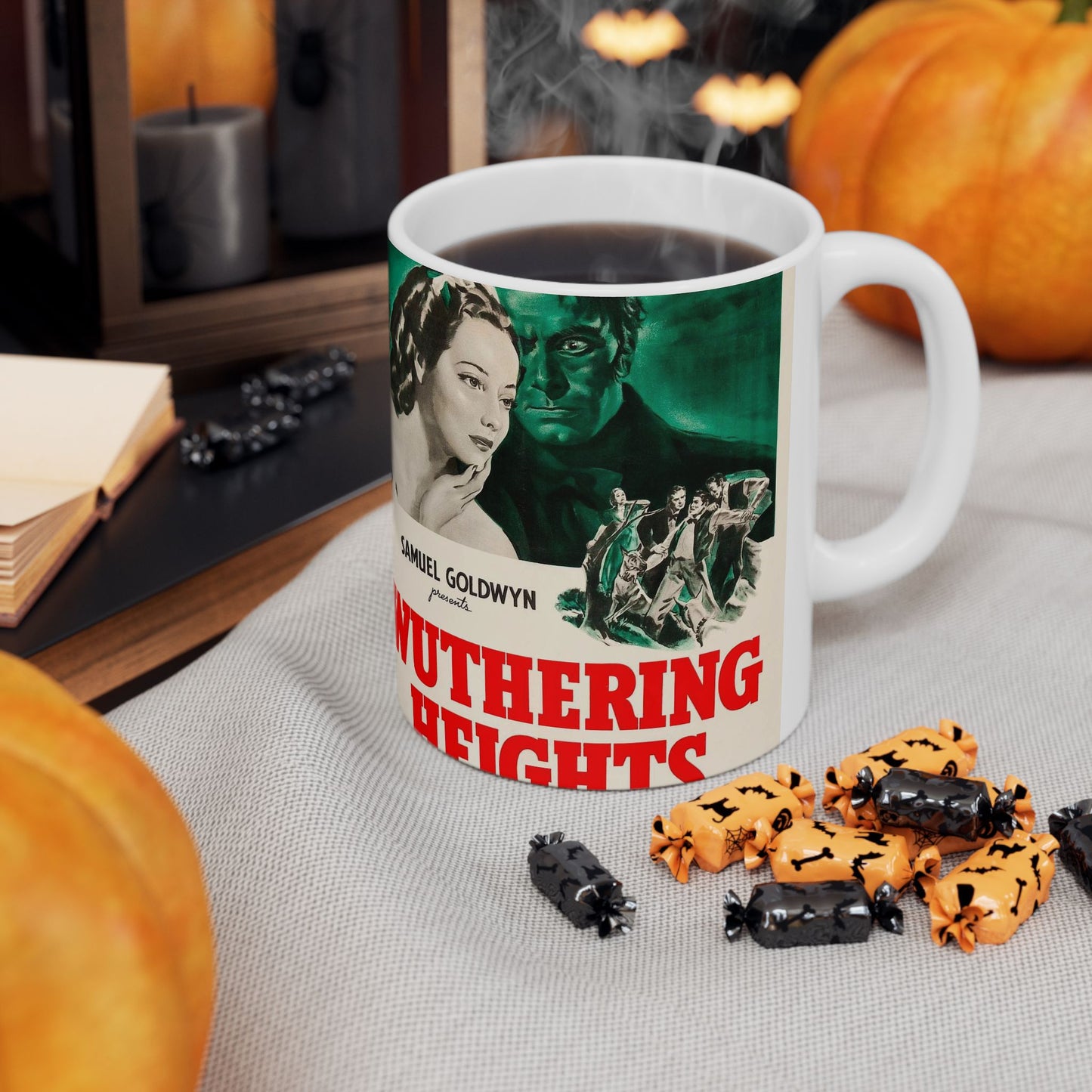 Wuthering Heights (1939 poster) Beautiful Novelty Ceramic Coffee Mug 11oz