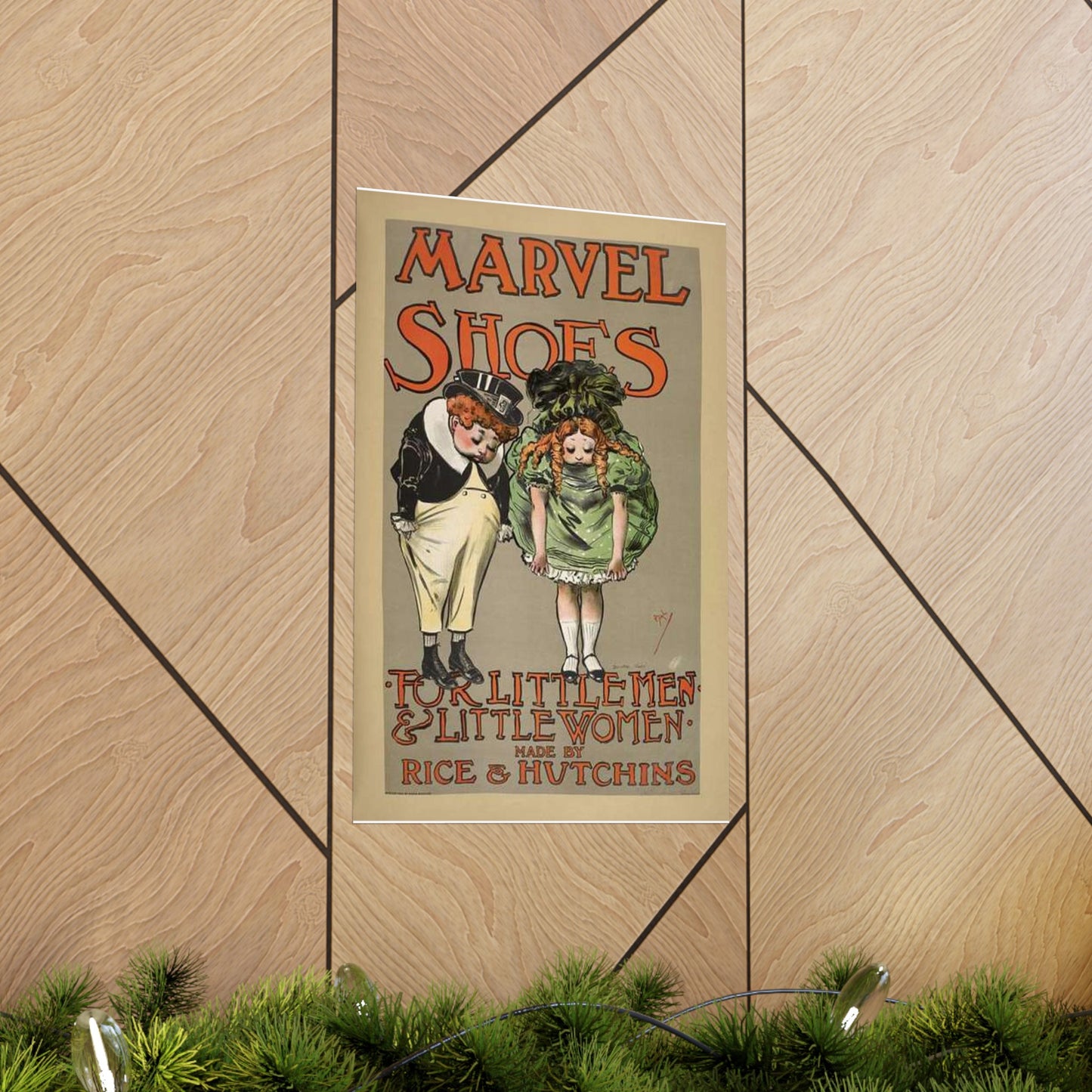 Marvel shoes for little men & little women. High Quality Matte Wall Art Poster for Home, Office, Classroom