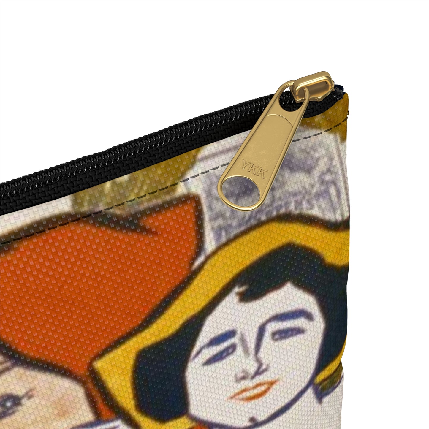 Edward Penfield - Harper's [for] Christmas, Art Nouveau Poster Large Organizer Pouch with Black Zipper
