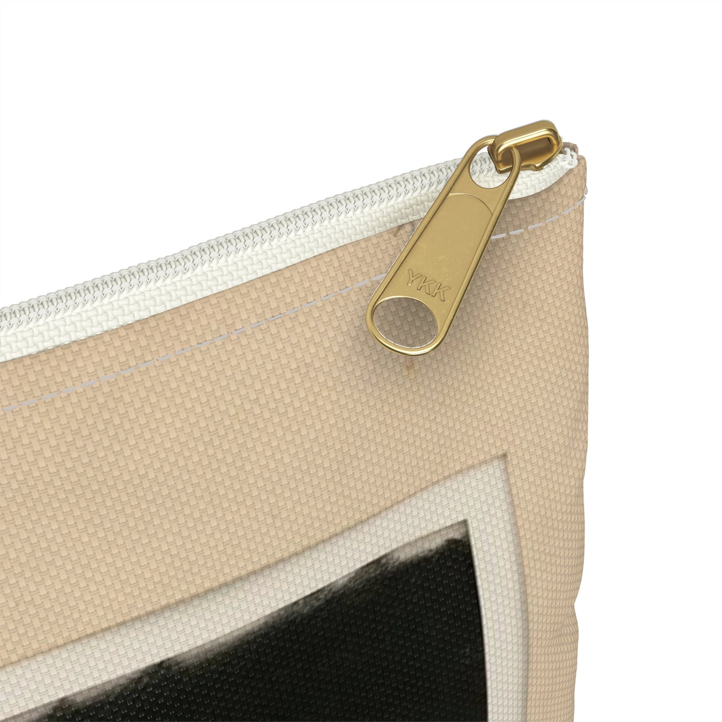 Sign the pledge to keep'em rolling! U.S. Truck Conservation Corps - U.S. Office of Defense Transportation Large Organizer Pouch with Black Zipper