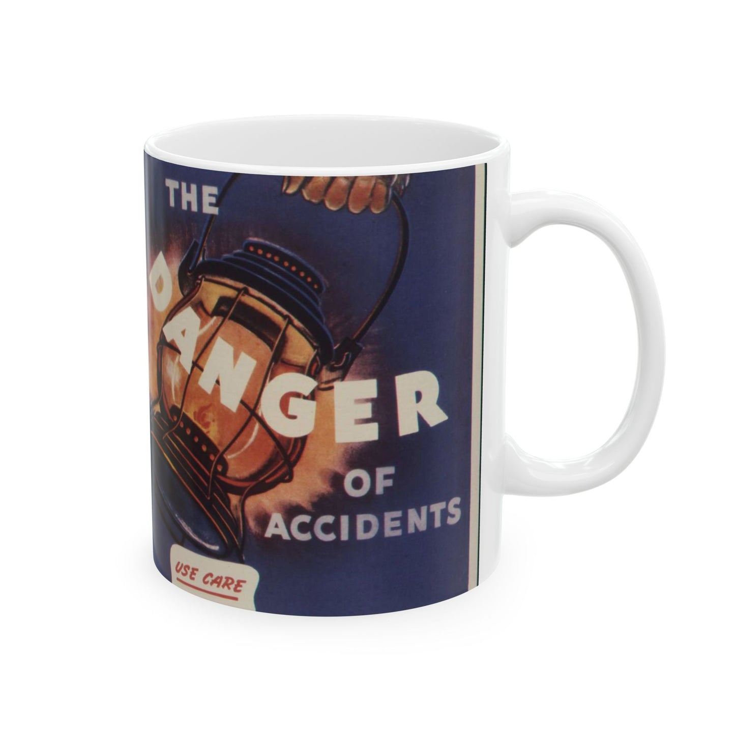 Guard against the danger of accidents. Back up our battleskies^ - NARA - 535358 Beautiful Novelty Ceramic Coffee Mug 11oz