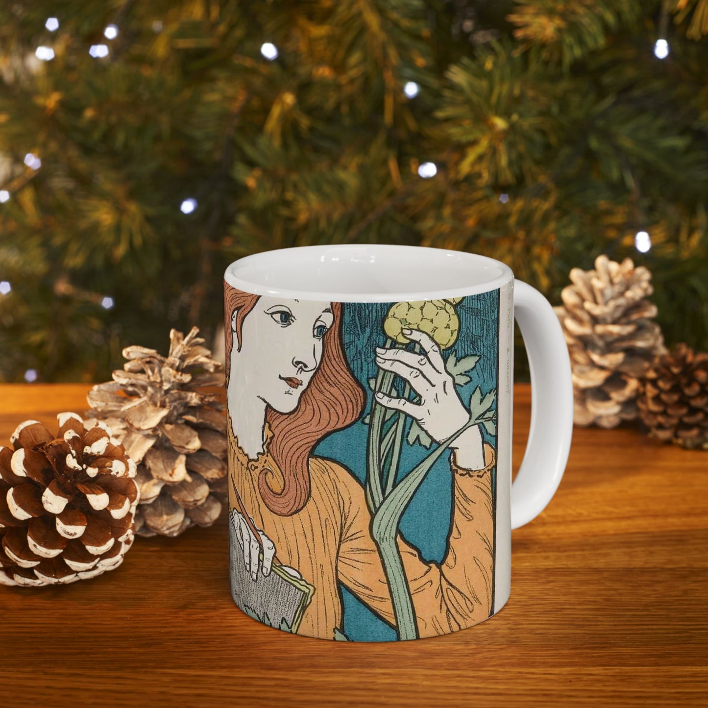 Eugene Grasset - Collection des Cent N° 16 (Grasset) Beautiful Novelty Ceramic Coffee Mug 11oz