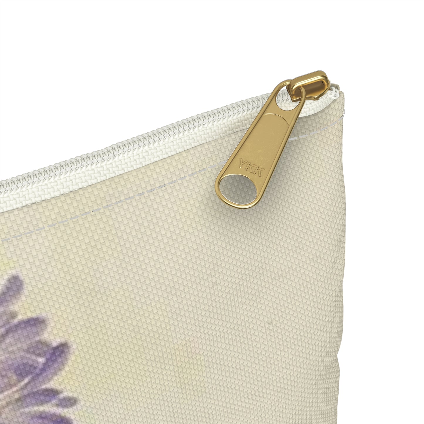 Scabiosa by Lydia Penrose Large Organizer Pouch with Black Zipper