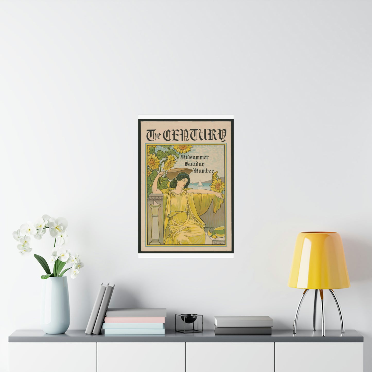 Louis Rhead - The Century, midsummer holiday number High Quality Matte Wall Art Poster for Home, Office, Classroom