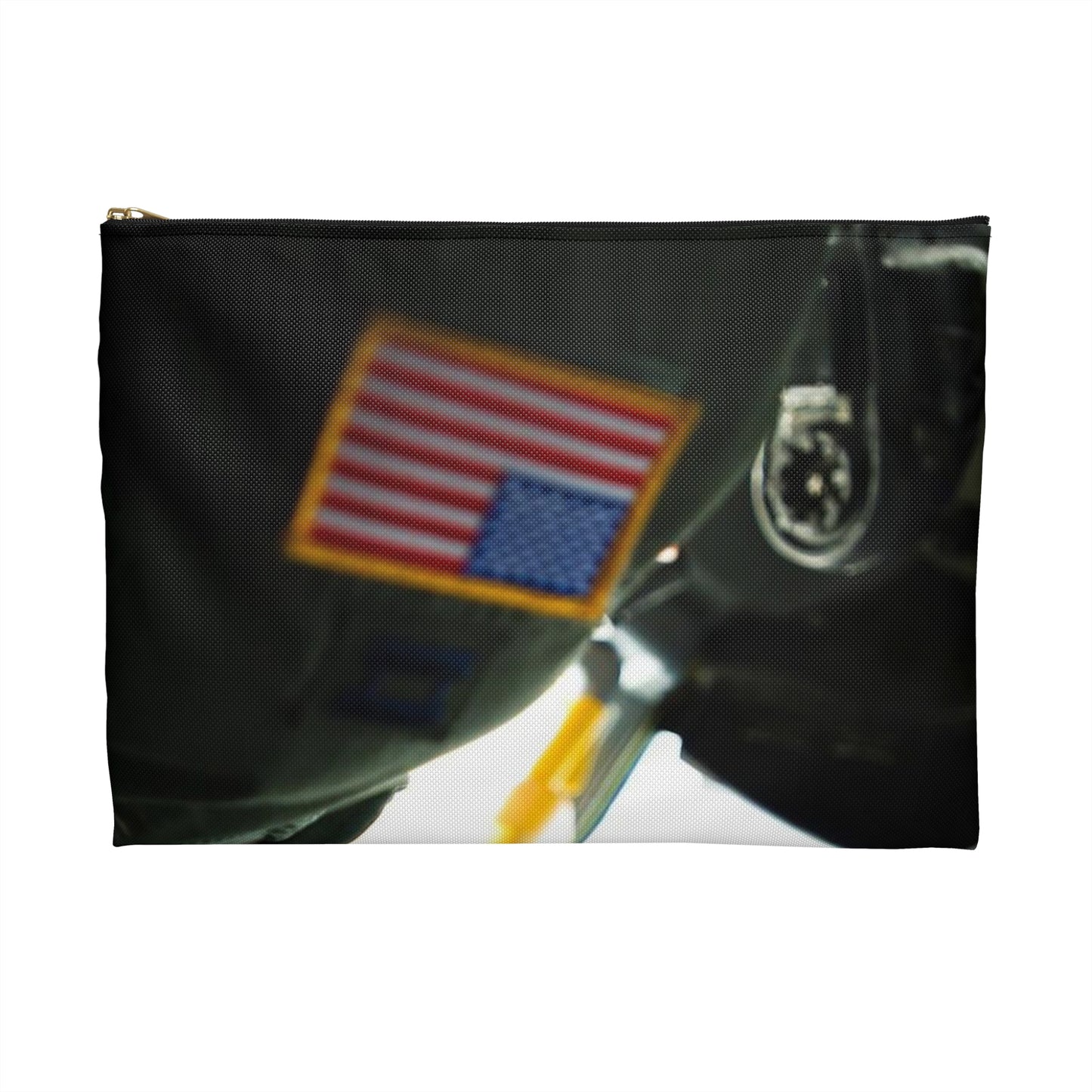 Capt. Michael Bermensolo, a pilot from the 151st Air Large Organizer Pouch with Black Zipper
