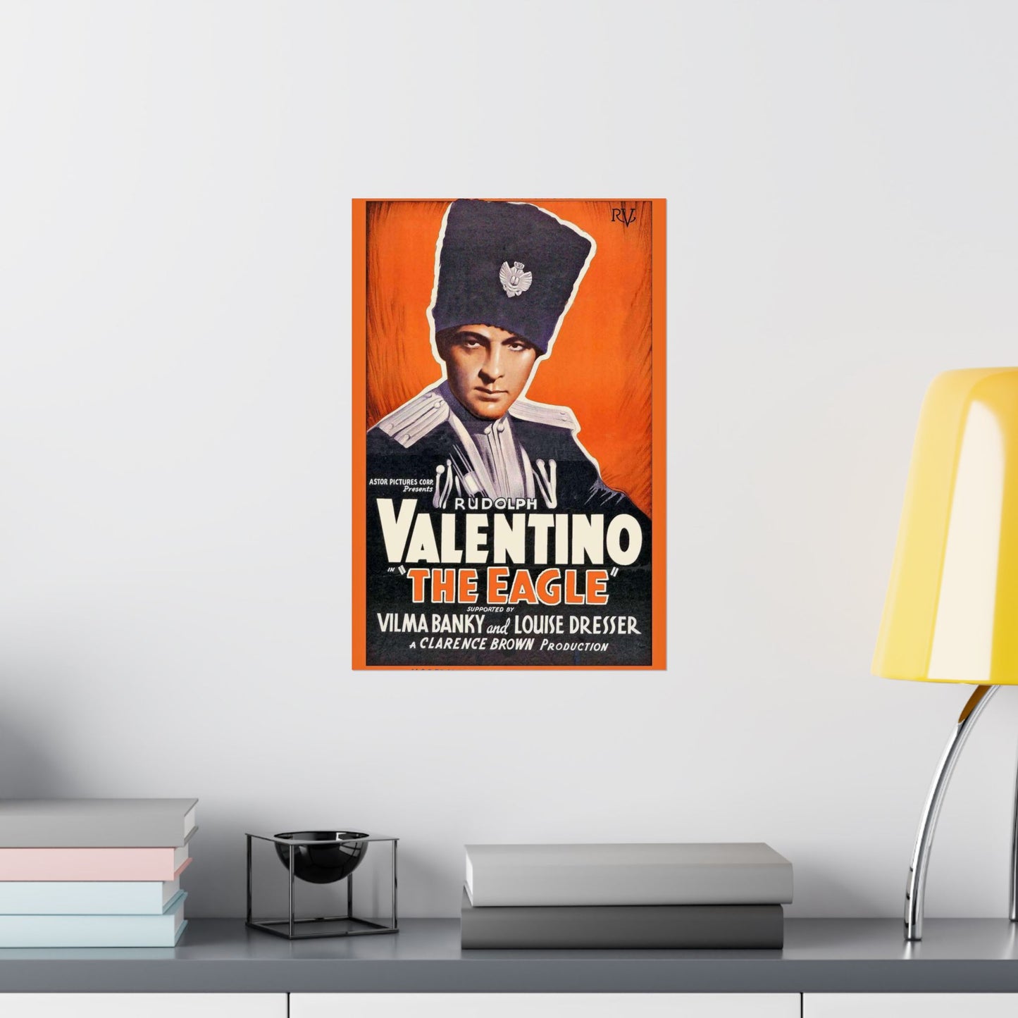 The-Eagle-1925-Rudolph-Valentino High Quality Matte Wall Art Poster for Home, Office, Classroom