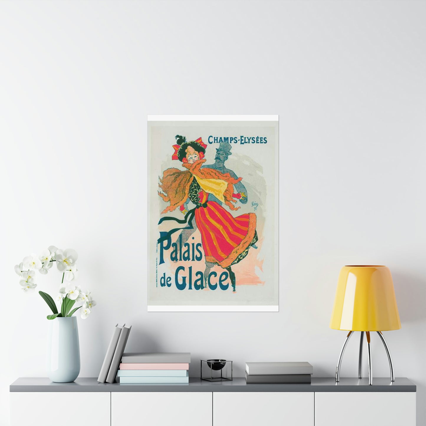 Nouvelle affiche pour le "Palais de Glace". High Quality Matte Wall Art Poster for Home, Office, Classroom