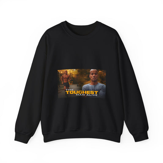 The Toughest Man Alive - The toughest man alive poster Black Heavy Blend Adult Crew Neck SweatShirt