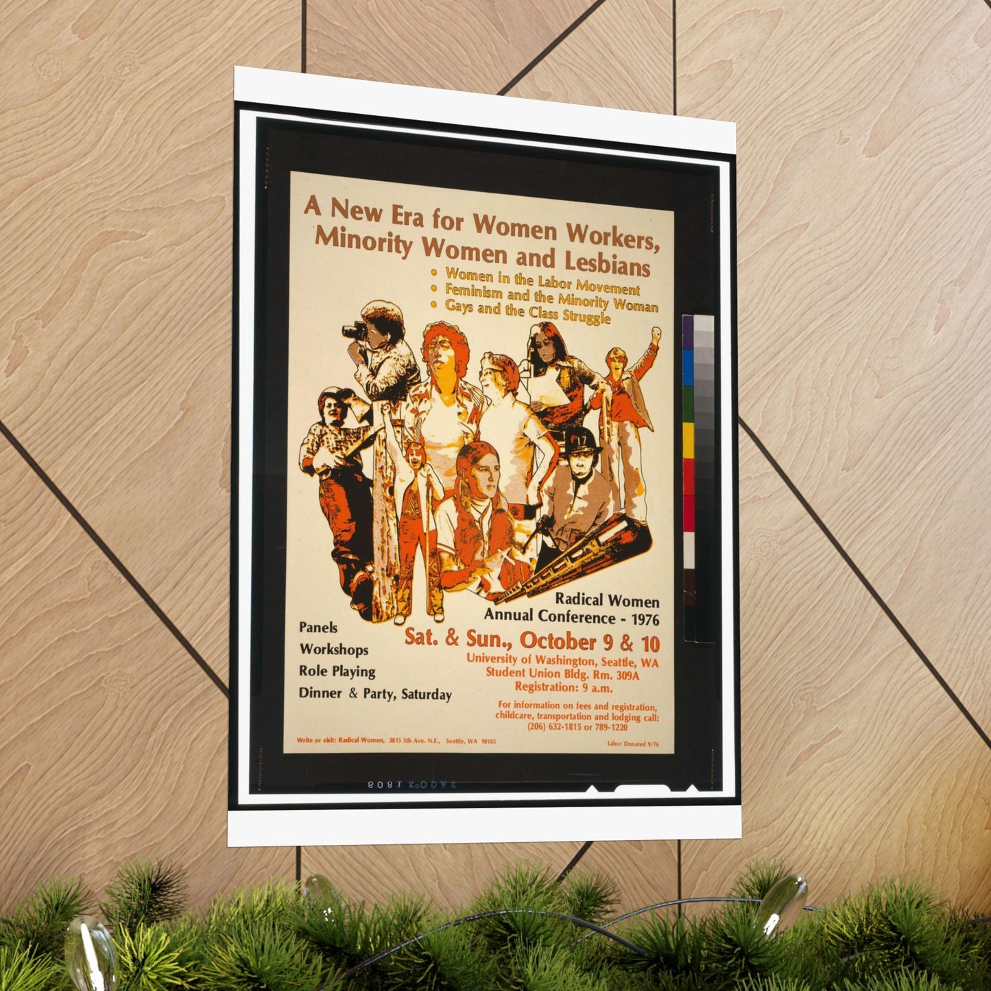 A new era for women workers, minority women and lesbians High Quality Matte Wall Art Poster for Home, Office, Classroom