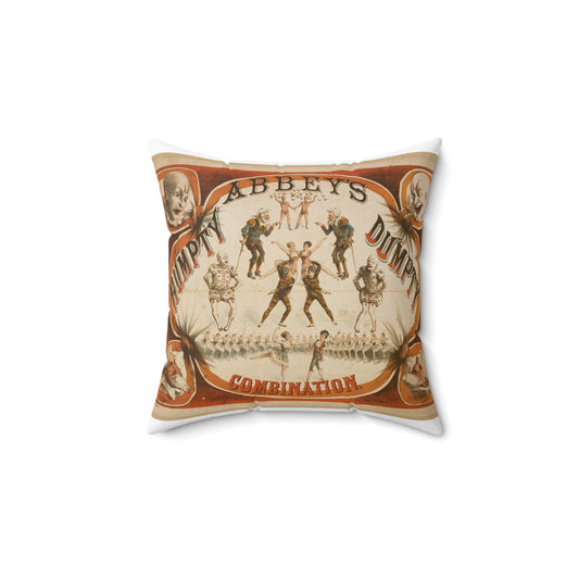 Abbey's Humpty Dumpty Combination Decorative Accent Square Pillow