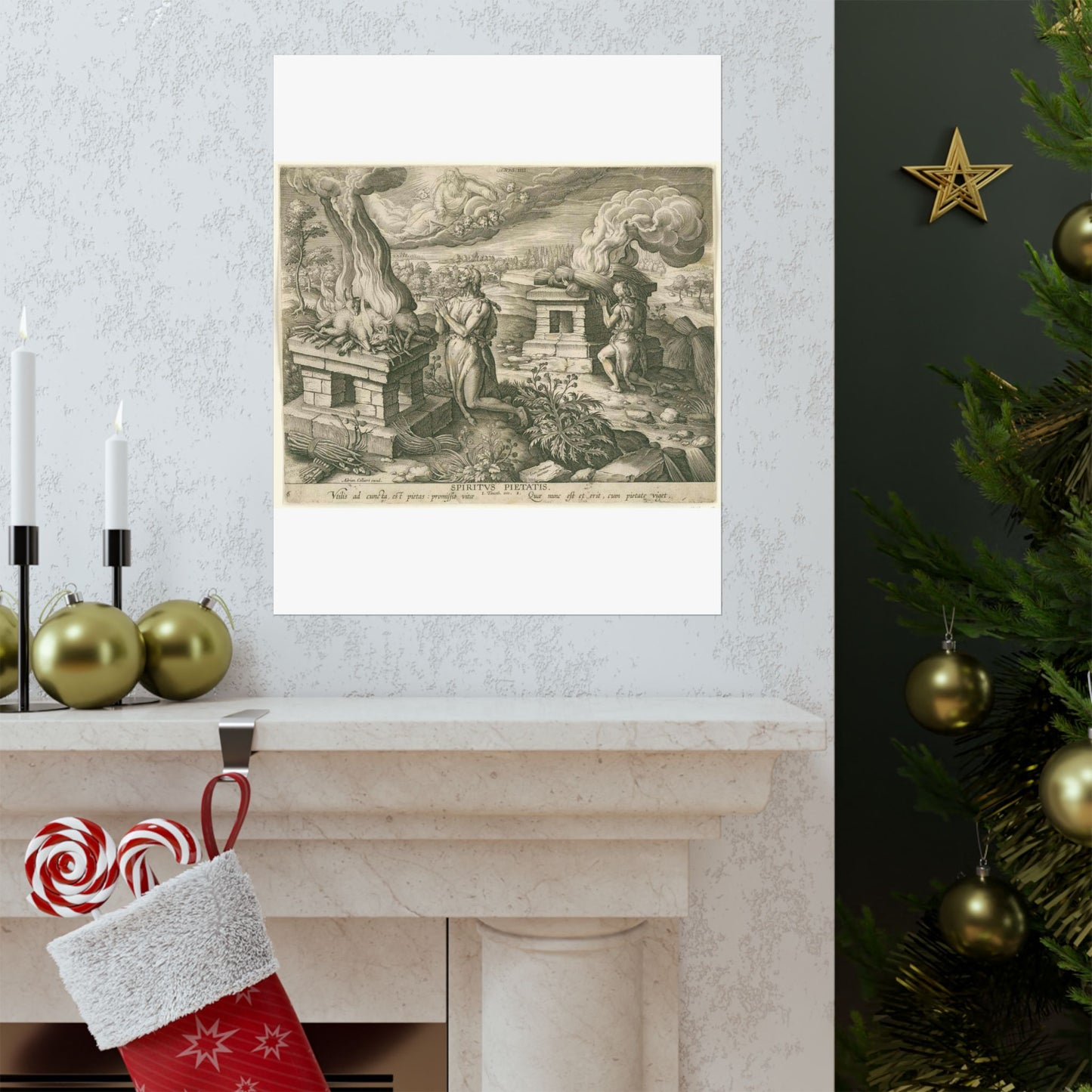 Offer van Abel: de gave van godsdienstigheid High Quality Matte Wall Art Poster for Home, Office, Classroom