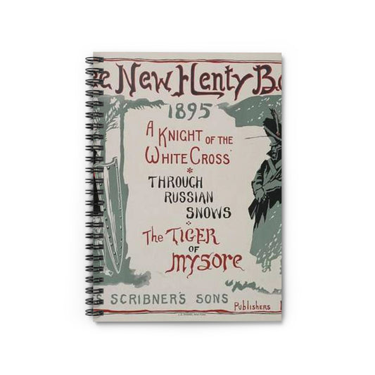 Three new Henty books., Art Nouveau Poster Spiral Bound Ruled Notebook with Printed Cover