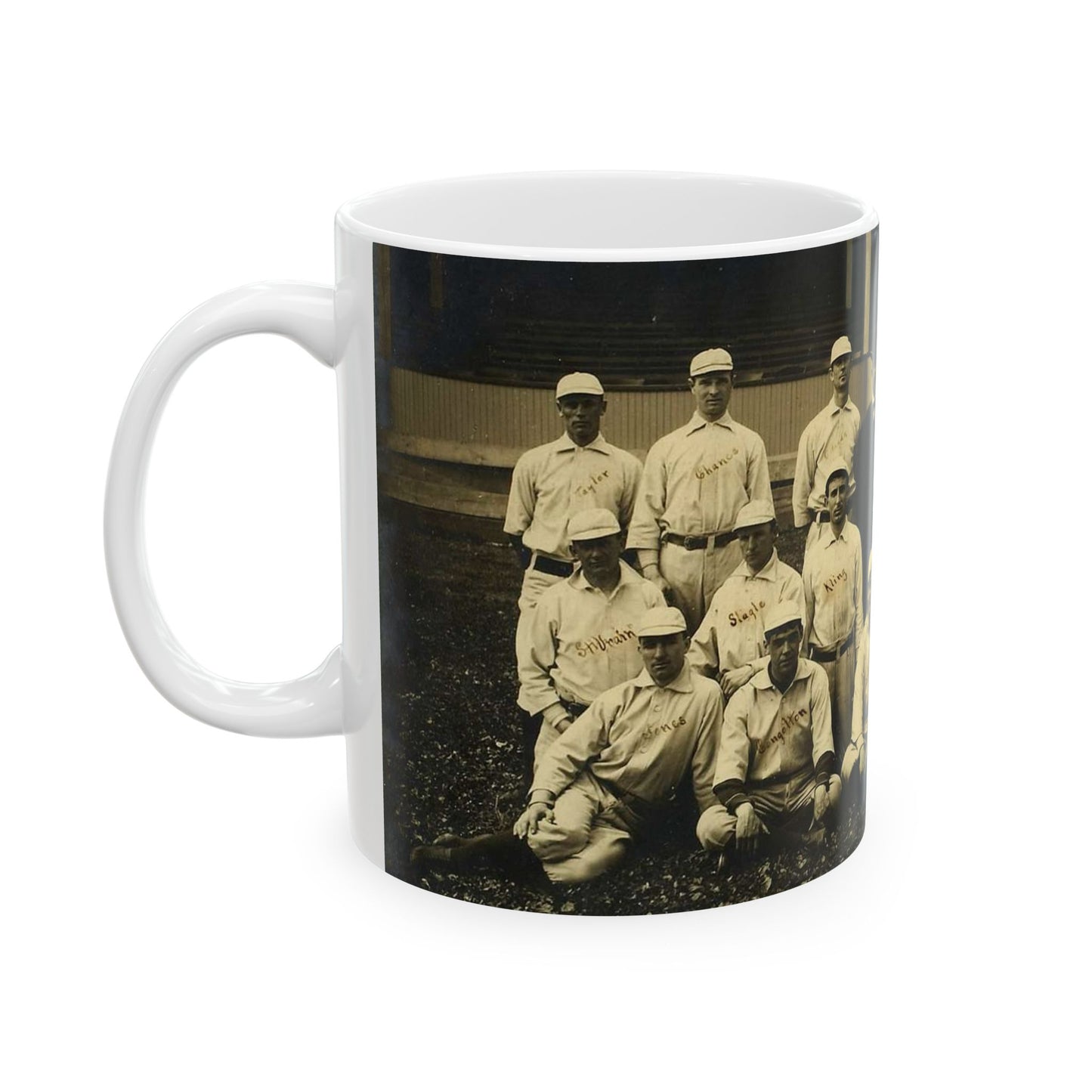 1902 Chicago Orphans - A group of baseball players posing for a picture Beautiful Novelty Ceramic Coffee Mug 11oz