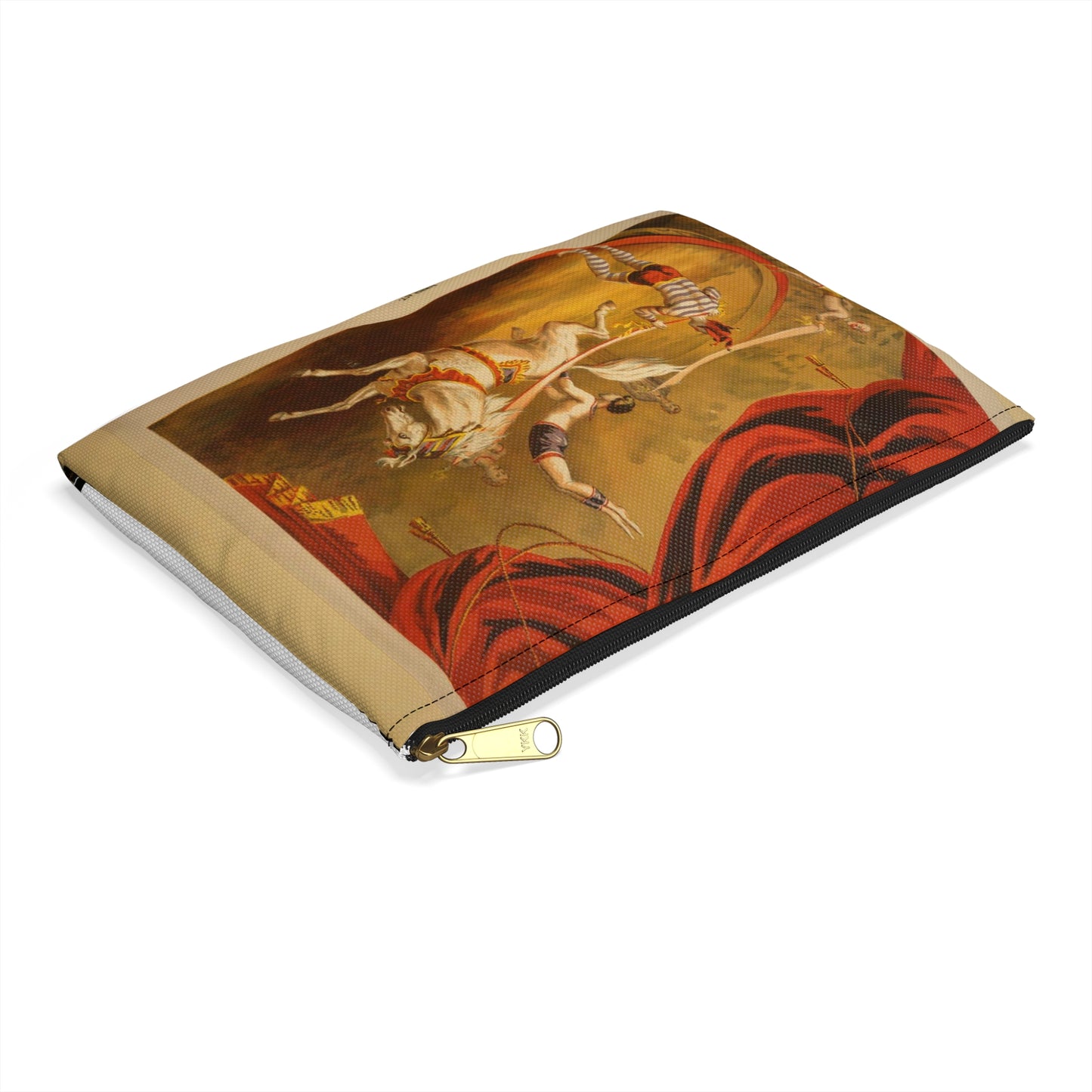 Banner act - Print, Library of Congress collection Large Organizer Pouch with Black Zipper