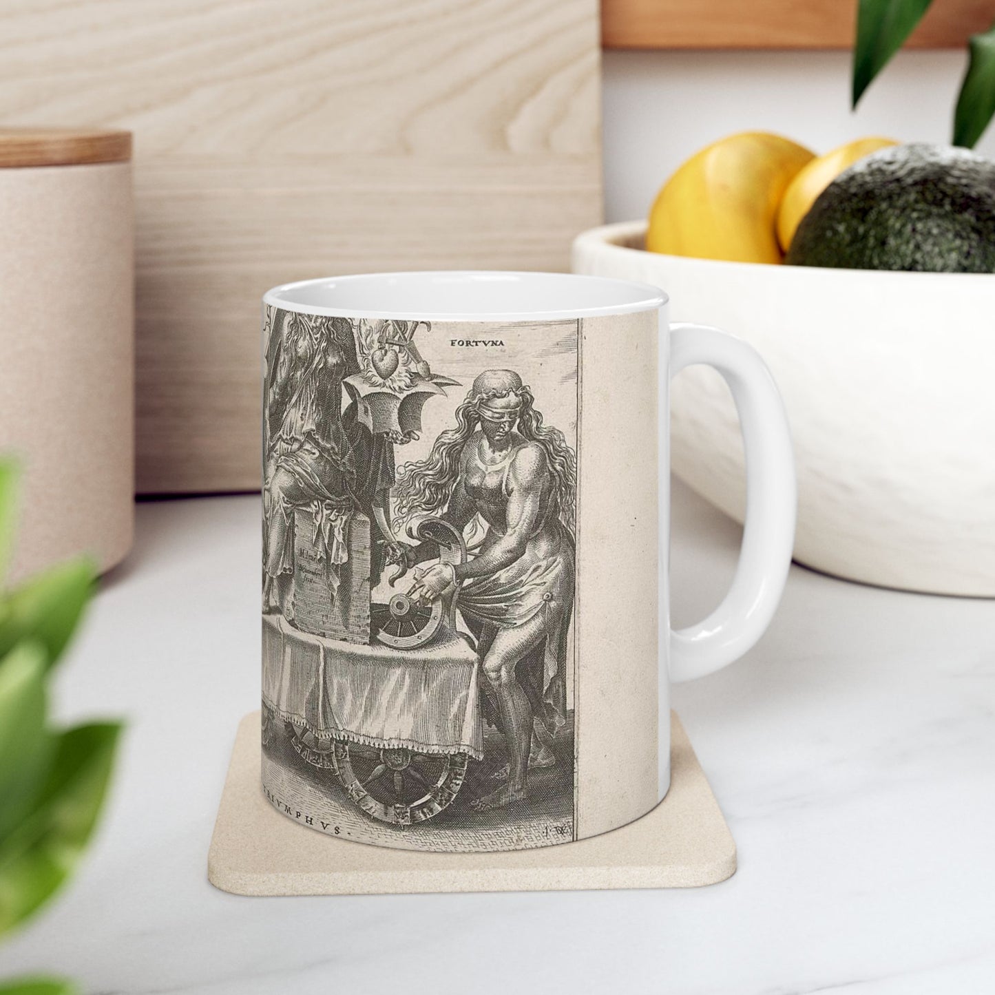 Dirck Volckertsz Coornhert - Triomf van de lijdzaamheid (Patientia) Beautiful Novelty Ceramic Coffee Mug 11oz