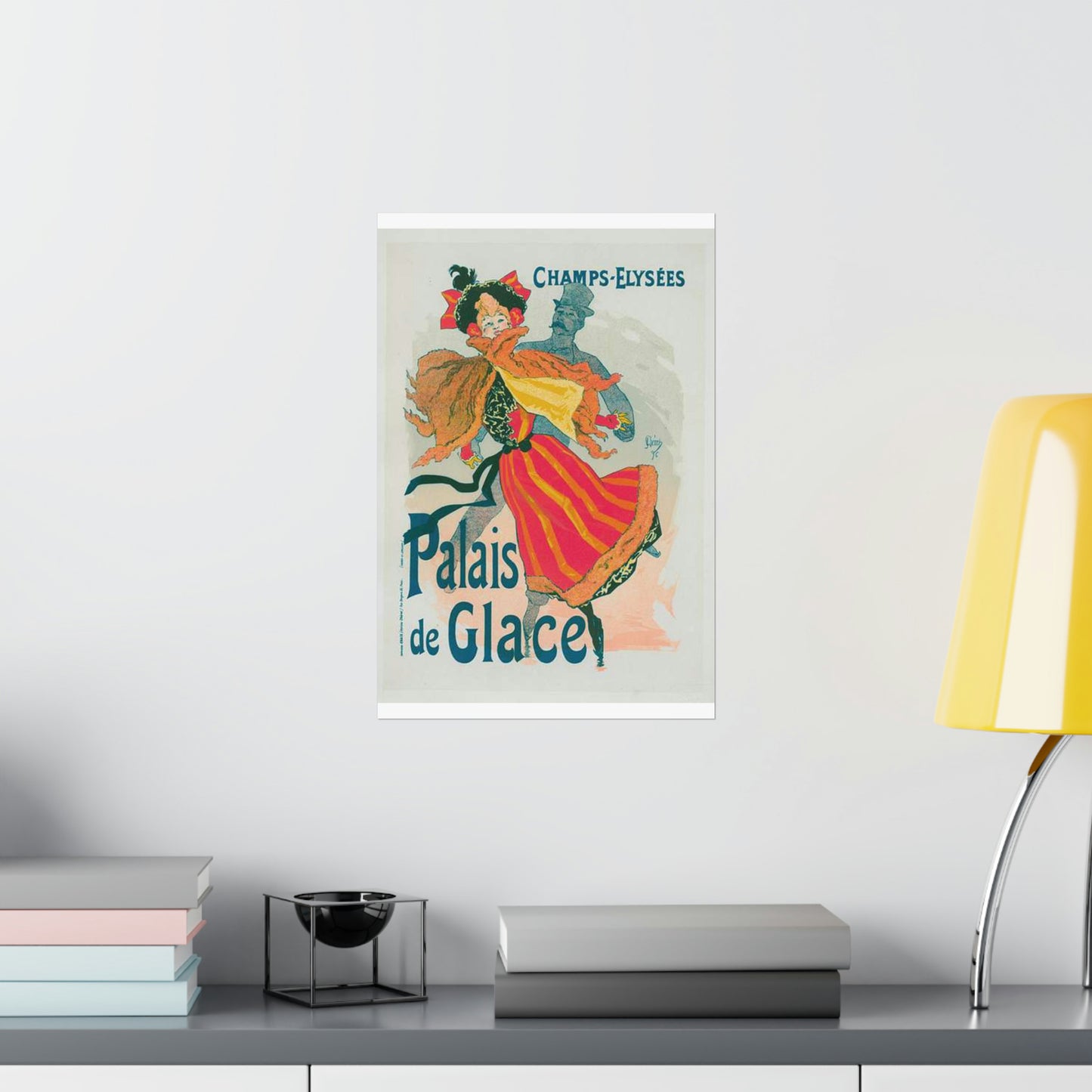 Nouvelle affiche pour le "Palais de Glace". High Quality Matte Wall Art Poster for Home, Office, Classroom