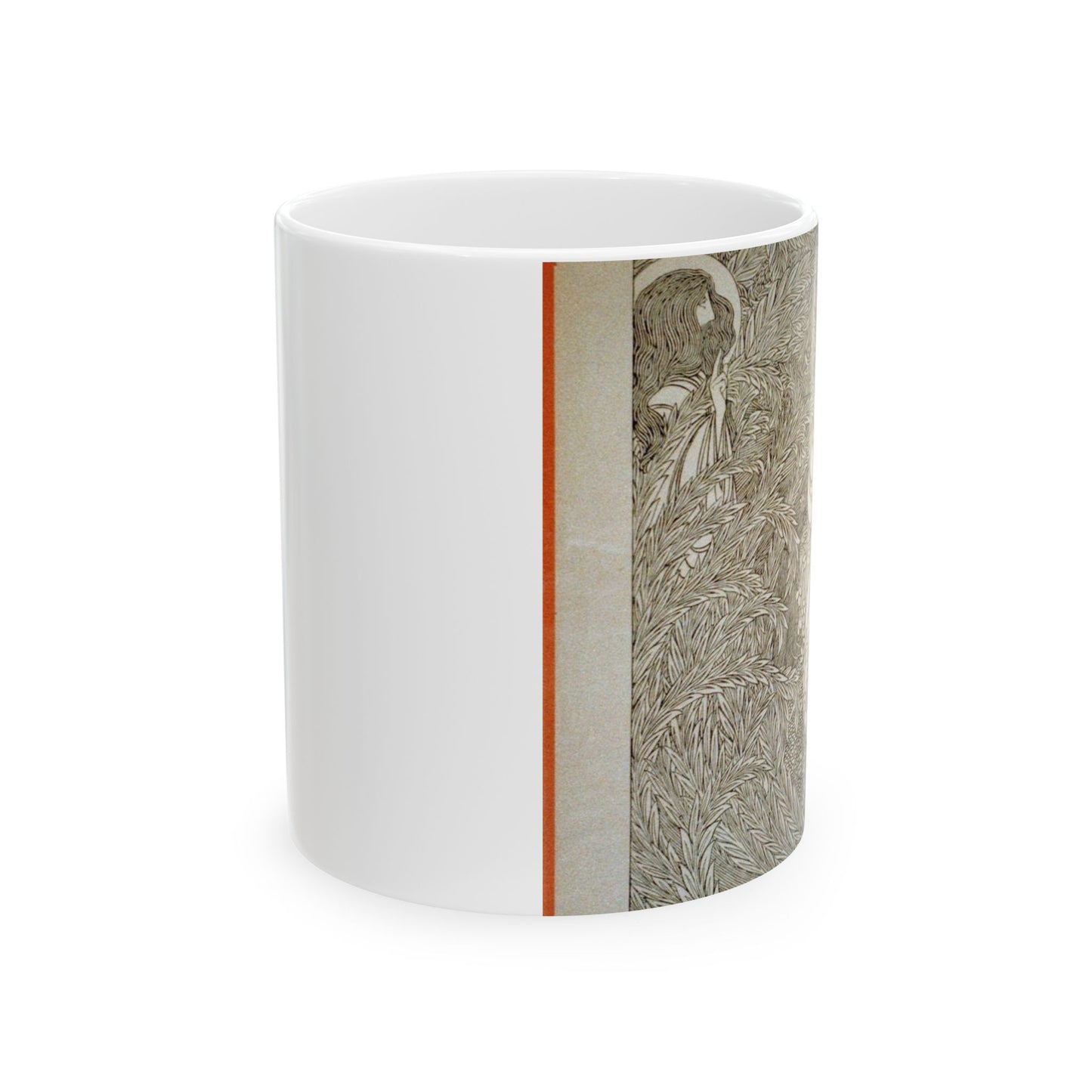 Rabboni, Art Nouveau Poster - Art nouveau public domain poster - Art nouveau public domain image Beautiful Novelty Ceramic Coffee Mug 11oz
