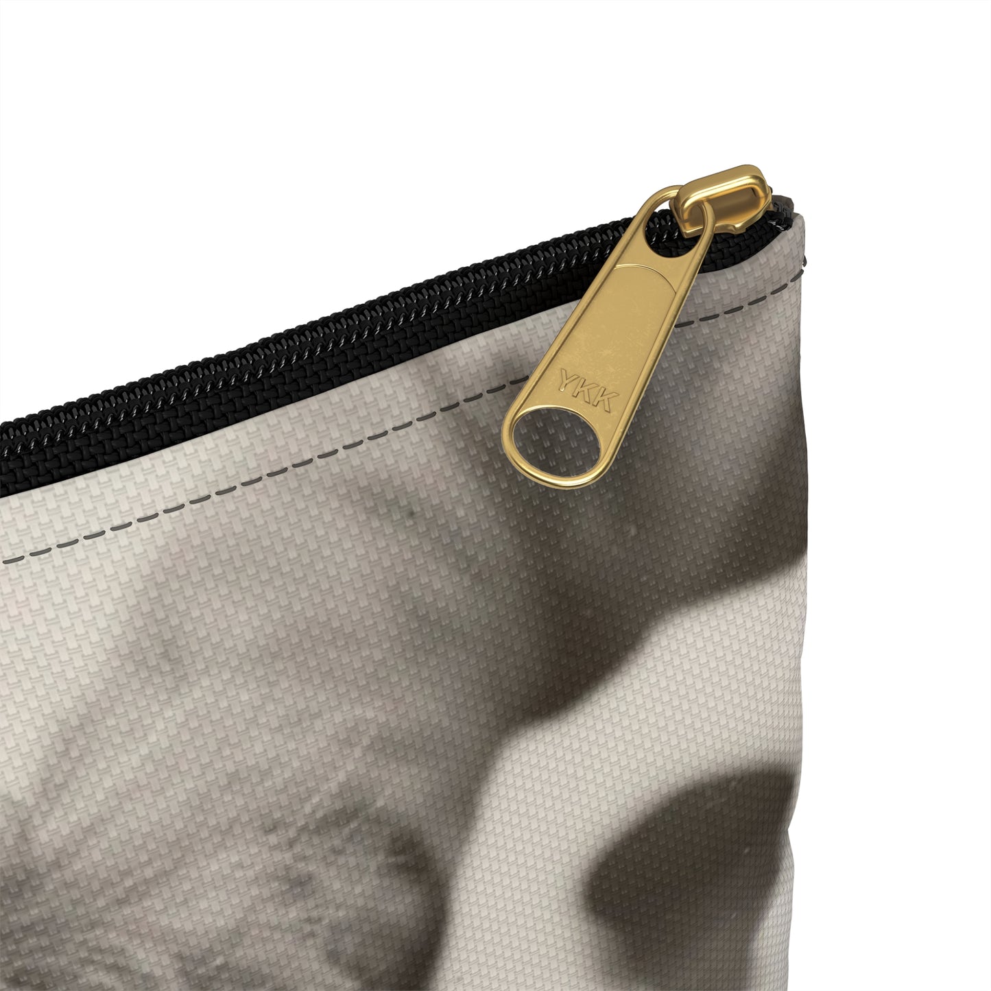 Amelia Earhart Deep Sea Diving off Block Island Large Organizer Pouch with Black Zipper